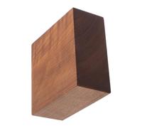 Planche de Bois de Noyer Massif Carrée Épaisse 1,8 Pouces | Bois Dur Grain Clair et Patine Vieillissante, pour Atelier Maison et Projets DIY