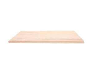 Planche de Bois Massif Rectangulaire, Surface Brute Prête à Peindre | Petite Planche en Bois, Grain Lisse, Usage Atelier et Garage, Supports