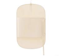 Planche de compression réglable pour armoire (couleur abricot lait) | Design pliable, économise 50 % d'espace dans les placards, s'adapte aux armoires standard, idéal pour les petits appartements