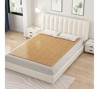 Planche de lit pliable en bambou pour soulager les douleurs dorsales, solution de durcissement personnalisable pour améliorer la qualité du sommeil, 170,2 x 200,7 cm