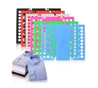 Planche de pliage de vêtements multifonctionnelle, organisateur de pliage de chemise en plastique durable, rangement de vêtements facile, gain d'espace, convient pour les t-shirts, pantalons, robes et