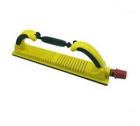 Planche de ponçage manuelle réglable avec rayon Flex pour bois et voiture, bloc de ponçage 70 x 400 mm pour filet de 70 mm ou 2 feuilles pour papier, poignée rotative ergonomique pour ponçage humide