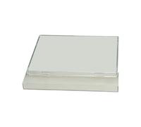 Planche de préparation alimentaire moderne en acrylique avec porte-poubelle et protection antiéclaboussures, parfaite pour les chefs à domicile et les cuisines compactes Bloc à découper en acrylique