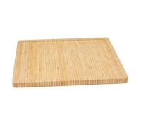 Planche de Présentation Carrée en Bambou ""Rio"" 30cm Naturel