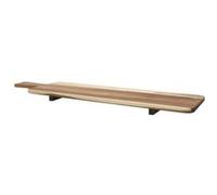 HOME DECO FACTORY Présentoir sur pied KA0328 Acacia 60 cm – pour tapas et apéritifs, Marron