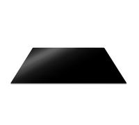 Planche de protection plaque induction en verre Noir Pebbly 57 x 50 cm