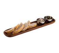 APS Germany Planche de service APS 792 en bois d'acacia huilé 37 x 8 x 2 cm Brun