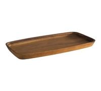 APS planche de service, planche en bois d'acacia huilé, plateau en bois, planche de service en bois, brun, 15 x 30 cm, 2 cm de hauteur