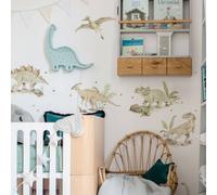 Planche De Stickers Enfants - Dinosaures Blue TU