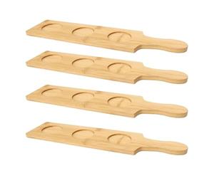 Planche Dégustation Whisky 4 Plateaux Bois Dégustation Whisky 3 Fentes