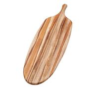 Planche en teck de service CANOE Longue épaisseur 1,3 cm - 67 x 21,5 cm