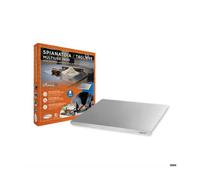 Planche à découper en acier 50 x 50 cm avec antidérapant et bord, spes.1 mm