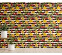 Planche Murale Cuisine 3D Nature Impermeable Chambre Ambiance Cosy 45x500cm