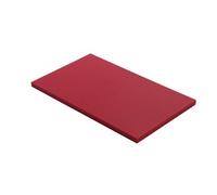 Planche PEHD 500 GN 1/1 Rouge 53x32,5x2cm