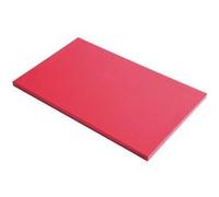 Planche polyéthylène PEHD 500 rouge 530 x 325 mm Gastro M 9 G