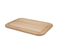 T&G Woodware Planche rectangulaire avec rigole 37×25 cm Bois de hêtre Marron