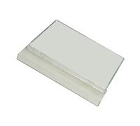 Planche transparente sophistiquée en acrylique pour aliments avec poubelle attachée et bords surélevés mesurant 43, 2 x 33 cm, accessoire de cuisine avec conteneur à déchets