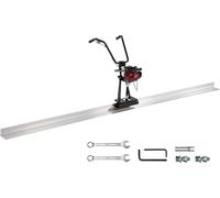 Planche vibrante Planche vibrante - Extracteur de béton 1,2 m - Moteur 4 temps - Vitesse 6500 tr/min - Aluminium - Poignées réglables en hauteur - Haute efficacité