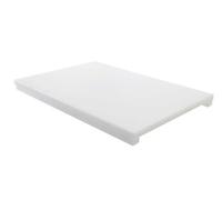 Planche Vitrine 60X40X2 Blanc PEHD 500