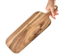 Planches À Découper Pour Cuisine - Plateau Charcuterie en Bois avec Poignée - Plateaux Double Face pour Steak et Fromage pour Cuisine Commerciale Camping-Car Extérieur Restaurant Camping
