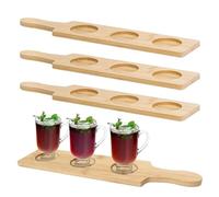 Planches À Dégustation Pour Cocktails Lot De 4 Plateaux Service Bière En