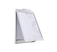Planchette à pince charnière et compartiment de rangement A4, boîte de support de formulaire, support de feuille,, support de formulaire