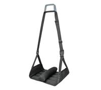 Plane Leg Support Footrest Sling - Adjustable Foot Hammock With Wooden | Plane Leg Support Footrest Sling - Compact And Portable Design Folds Down Effortlessly For Easy Travel, Making It Ideal