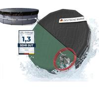 Planenfux® Bâche de Piscine Ronde 700 cm (Ø 820) | 2 en 1 Été et Hiver | Matériau PE 200 g/m² | Pour Piscines de Diamètre 700-760 cm