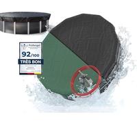 Planenfux® Bache hivernage Piscine Hors Sol Ronde 5m | Bâche Piscine Ronde 4.6-5m été et Hiver en polyéthylène 200g/m² | Bache de Protection résistante au Chlore & aux UV avec Fonction Solaire Ø560cm