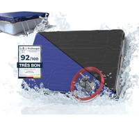 Planenfux® Bache Piscine rectangulaire pour 300x200 cm | Bâche de Piscine rectagle été et Hiver en polyéthylène 200g/m² | Bache de Protection résistante au Chlore & aux UV | 360x260 cm Bâche Piscine