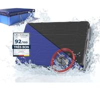 Planenfux® Bache Piscine rectangulaire pour 400x200 cm | Bâche de Piscine rectagle été et Hiver en polyéthylène 200g/m² | Bache de Protection résistante au Chlore & aux UV | 460x260 cm Bâche Piscine