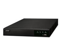 Planet NVR-1600 H.265 16-ch 4K(8MP) Network Video Recorder: H.265(+)/H.264(+), 1*SATA HDD, HDMI/VGA, 2-way Audio, 2*USB, Feature-rich OSD