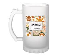 Planetee Chope de bière Joseph Exceptionnel Idée Cadeau Crémaillère