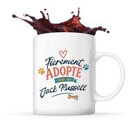 Planetee Mug Adopté par Jack Russell Cadeau Chien Lover