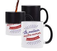 Planetee Mug magique thermoréactif Maître nageur sauveteur Homme meilleur du monde | tasse change couleur chaleur idée cadeau métier anniversaire Noël homme