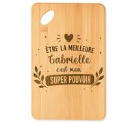 Planetee Planche à découper Meilleure Gabrielle Super pouvoir cadeau
