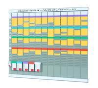 planificateur annuel nobo, dimensions : (l)660 x (h)772 mm