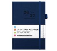 Planificateur d ' affaires académique 2026 comprenant des listes de tâches, des pages de calendrier, un carnet de gestion du temps en papier recyclable de qualité supérieure, un journal de voyage