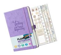 Planificateur d ' affaires académique 2026 comprenant des listes de tâches, des pages de calendrier, un carnet de gestion du temps en papier recyclable de qualité supérieure, un journal de voyage