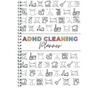 Planificateur de nettoyage Adhd, planificateur de nettoyage et liste de contrôle, carnet de notes hebdomadaire, agendas d'écriture