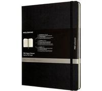 Moleskine Planificateur Professionnel et Carnet de Notes pour Objectifs, Journal de Productivité pour Projets et Gestion de Projets, Couverture Rigide, Extra Large 19 x 25 cm, Couleur Noire, 288 Pages