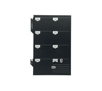 Planificateur de semaine Ardoise Feutre craie inclus Avec kit de fixation 29x29cm Securit