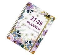 Planificateur hebdomadaire 2027-2029 - Planification sans effort, style carnet spiralé, calendrier de trois ans + pages d'écriture, carnet à spirales en papier de haute qualité - pour la planification