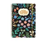 Planificateur quotidien, organisateur mensuel pour étudiants, bobine de 5 ans avec agenda relié, accessoires pour la maison pour les entreprises, planification de bureau, planification à long terme et