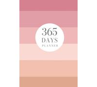 Planificateur quotidien sur 365 jours, avec une présentation claire