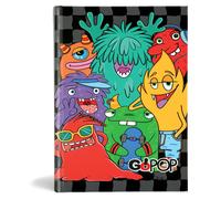 Planificateur scolaire Groovy Monster 2026/2027, 10 mois, date de référence