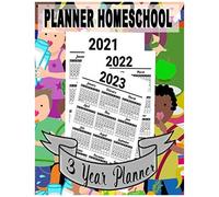 Planner Homeschool: Planner Includes A Full 3 Years, Lots Of Space For Notes. Keep An Eye On Important Deadlines. Special Events Reminder