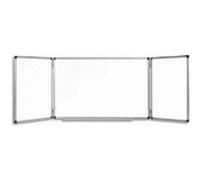 Planning Bi-Office hebdo perpétuel magnétique - Dim. L90 x H60 cm blanc/gris G