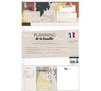 PLANNING DE LA FAMILLE 42 x 27,5 cm BOUCHUT
