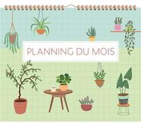 Planning du mois (Houseplants) - Collectif - Chantecler - relié - Calendrier